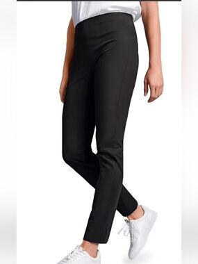 Raffaello Rossi Penny 7/8 Pant | The Perfect Slim Leg in Black Size 38(US6-8)